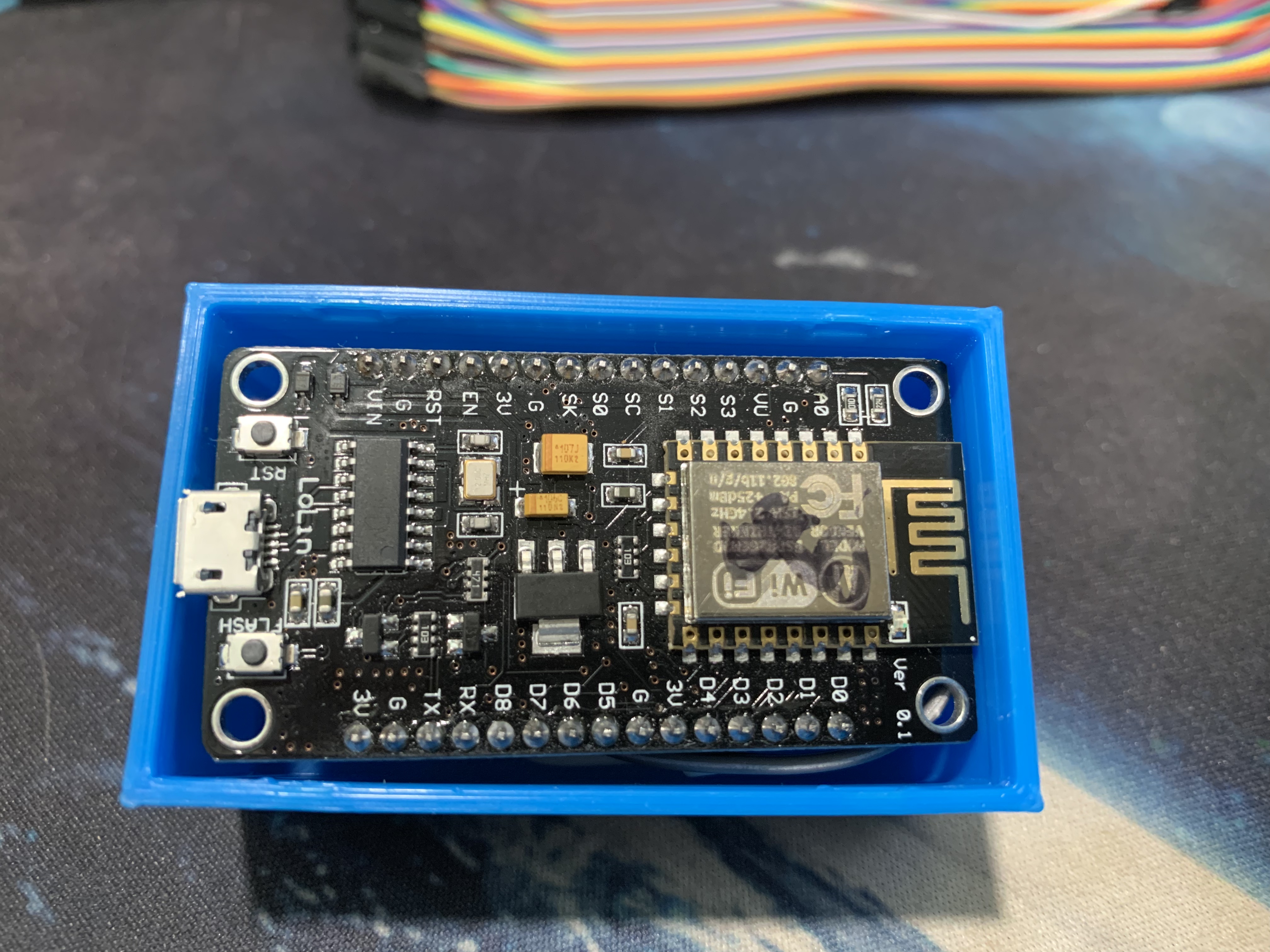 Miniatura 2 do modelo 3D NodeMCU PIR Sensor case