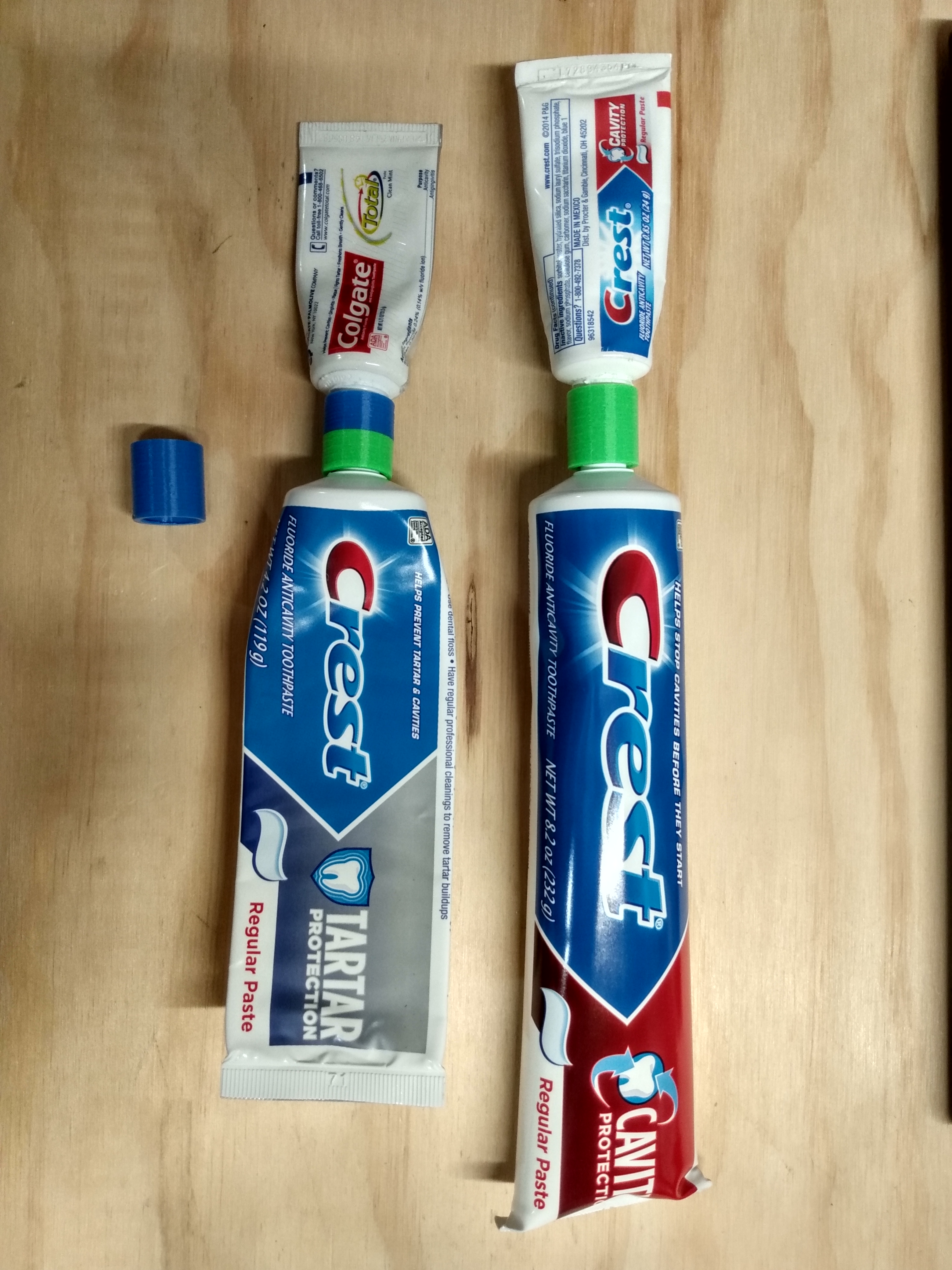 Toothpaste Transfer Tubes