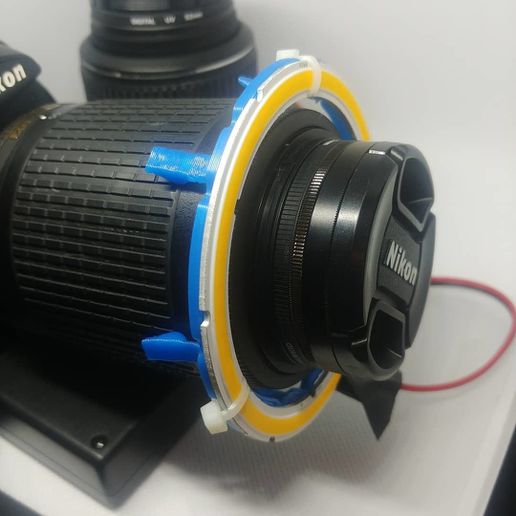 Camera Light Ring by Rollingpotato Download free STL model