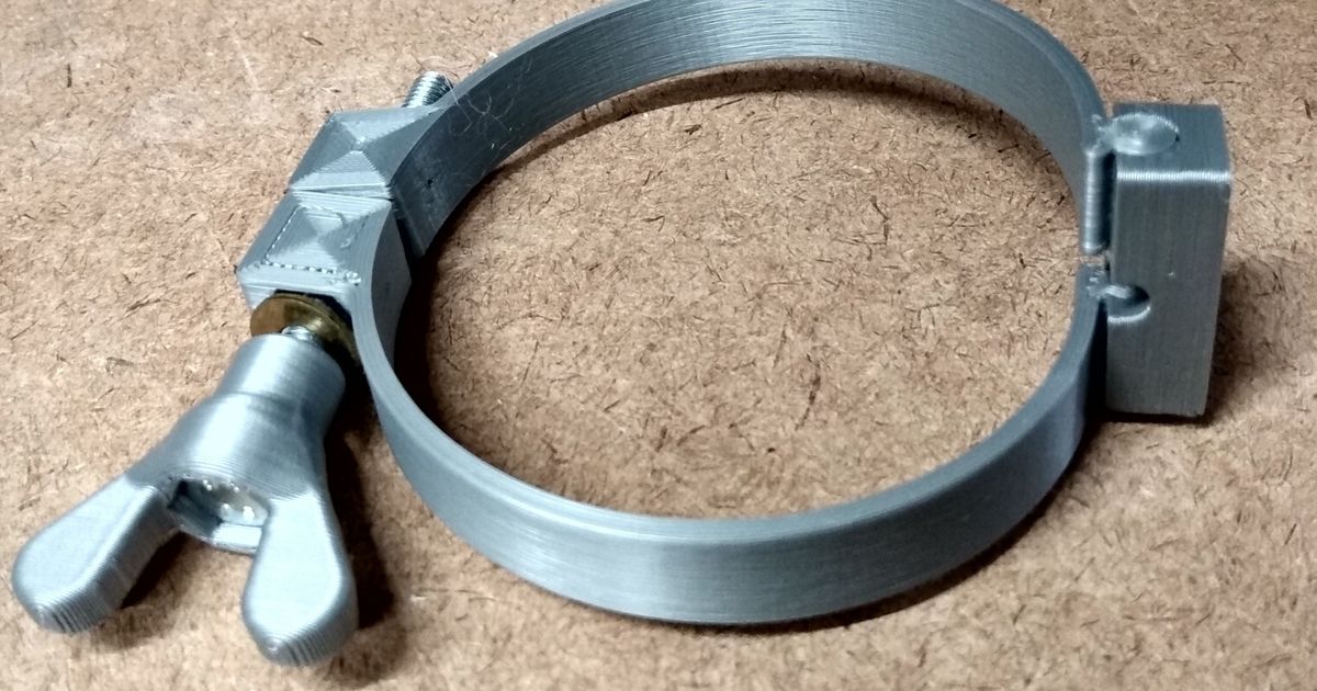 Dust Collector Hose Clamps by Everett Ramer Download free STL model