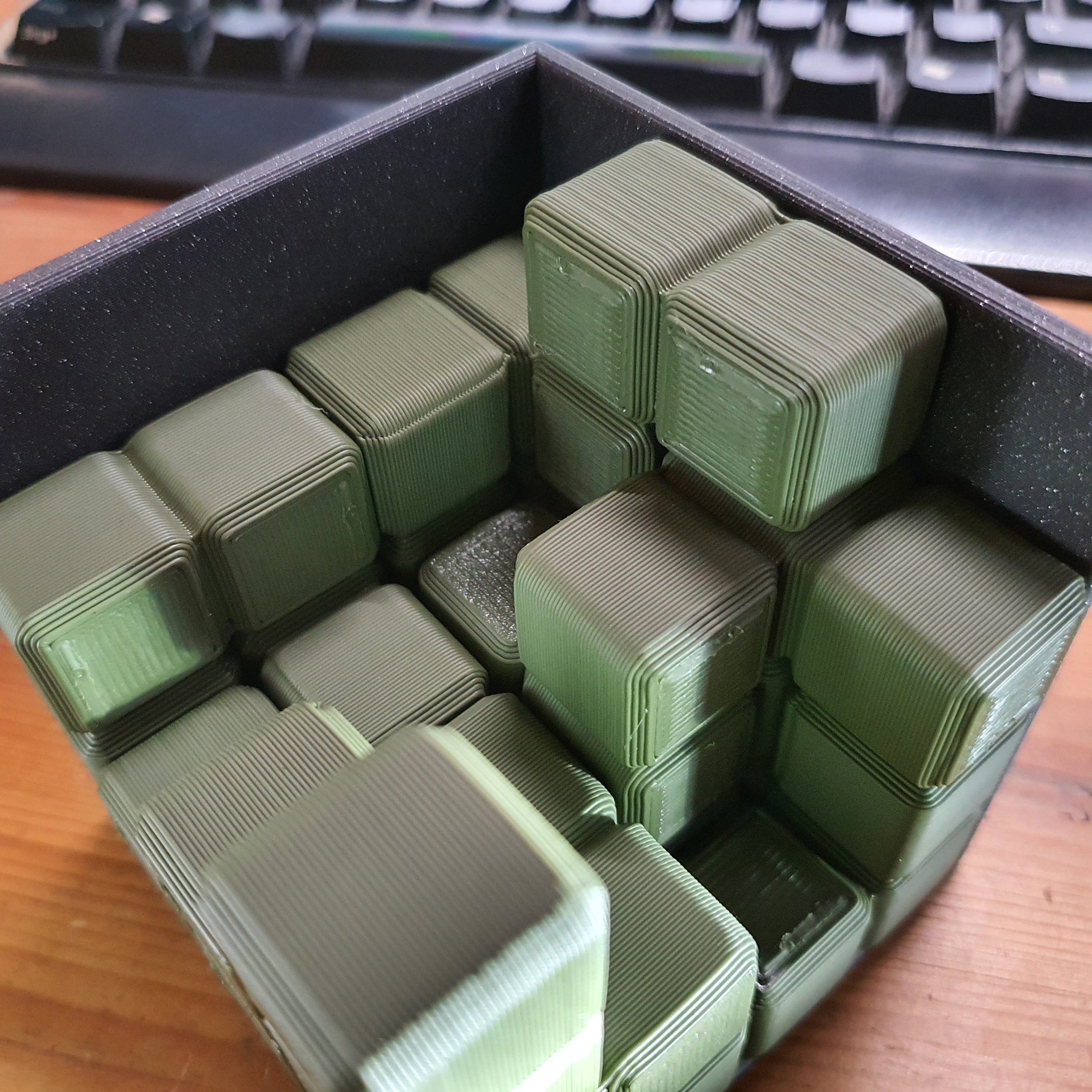 Miniatura 24 do modelo 3D Cube Puzzle - not easy
