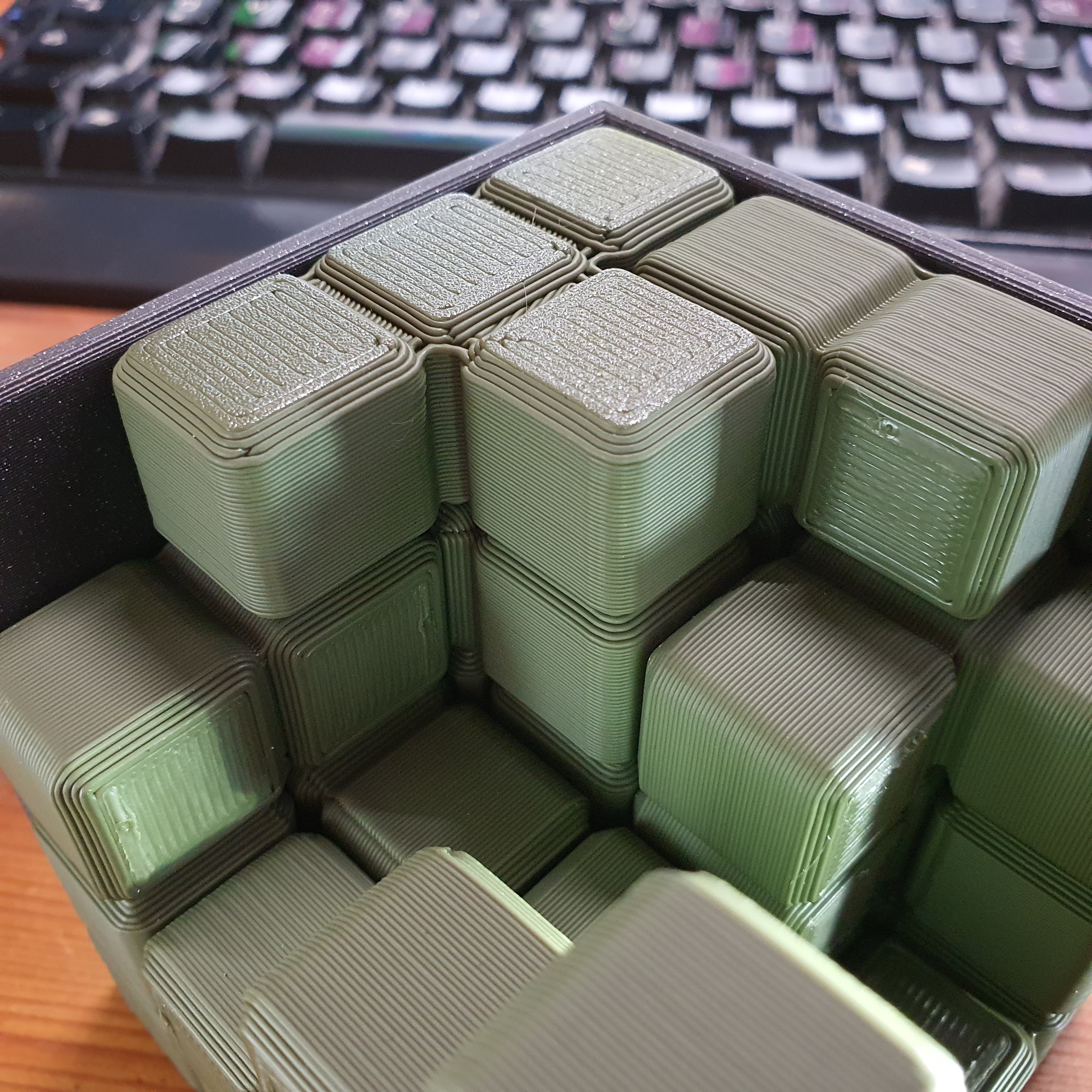 Miniatura 23 do modelo 3D Cube Puzzle - not easy