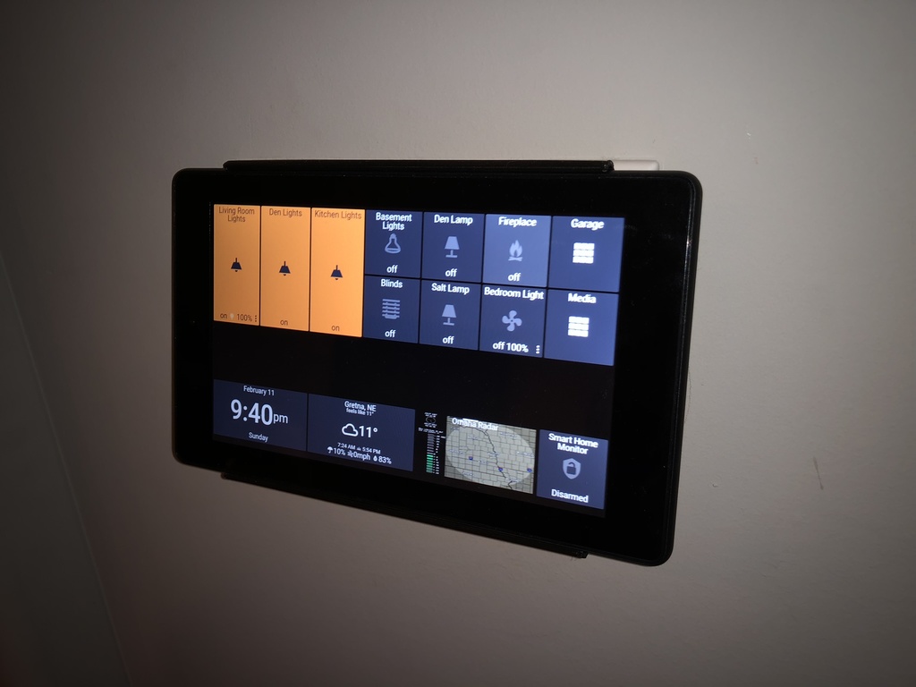 Kindle Fire 7 (7th Gen) Wall/Switch Mount