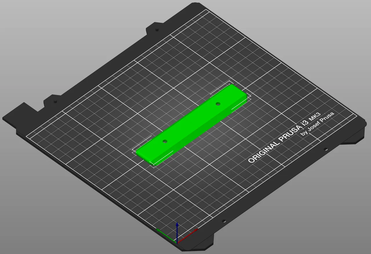 Mini Rail for Sliding Spool Holder by Zinc | Download free STL model ...