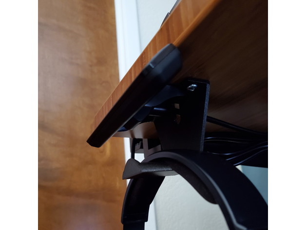 Uplift Desk Keypad Headphone Hook