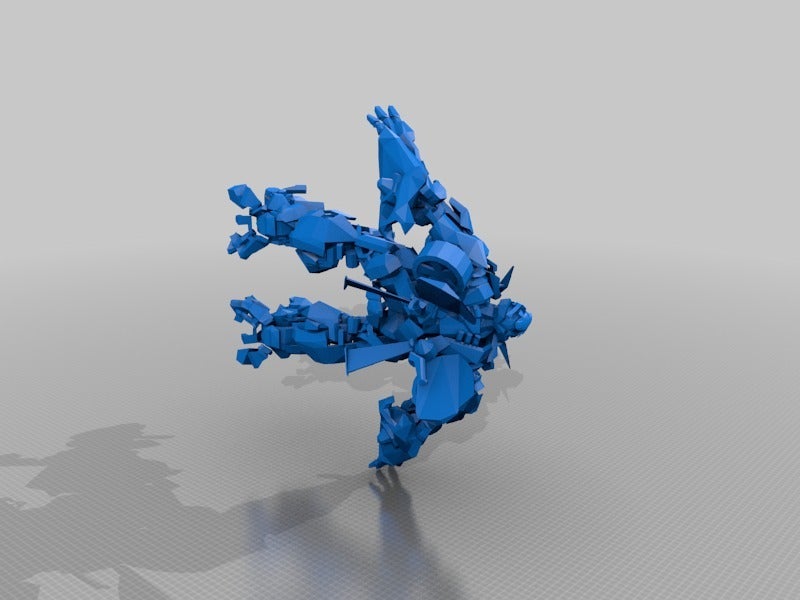 Miniatura 2 do modelo 3D Transformers BumbleBee