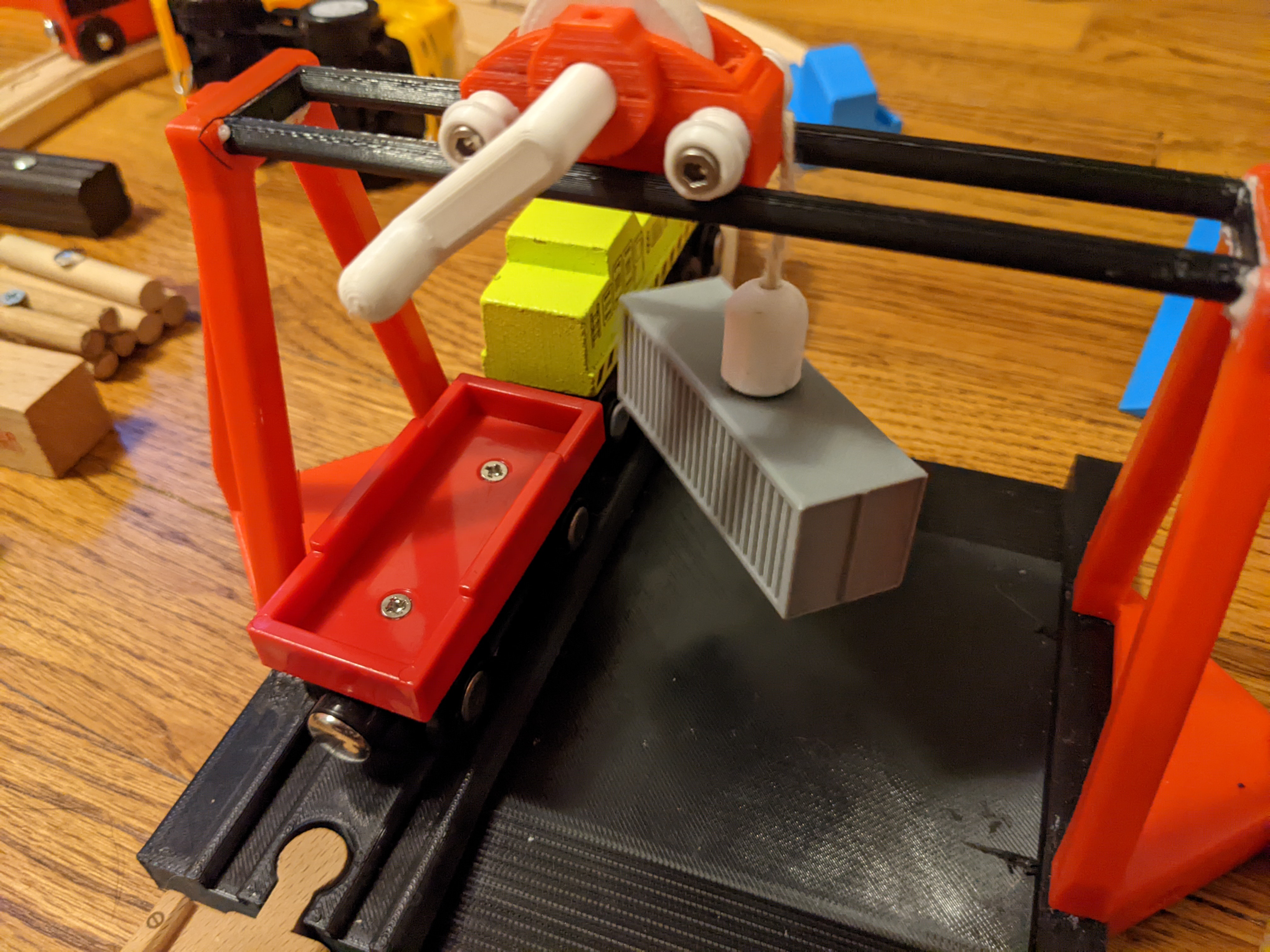 Shipping Container For Brio / Ikea Type Wooden Trains — thumbnail 2