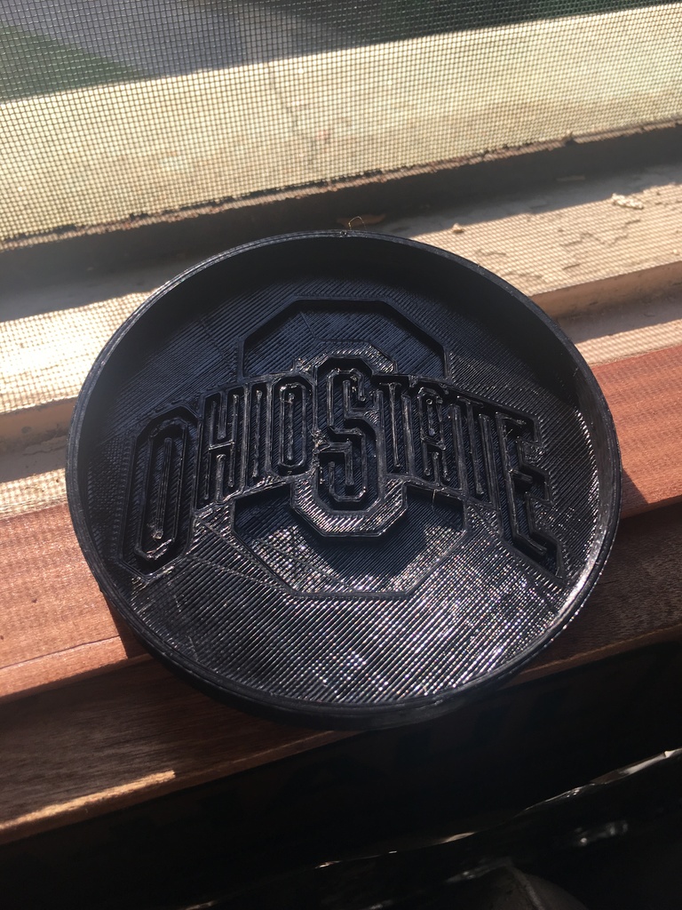 Ohio State University Buckeyes Coaster