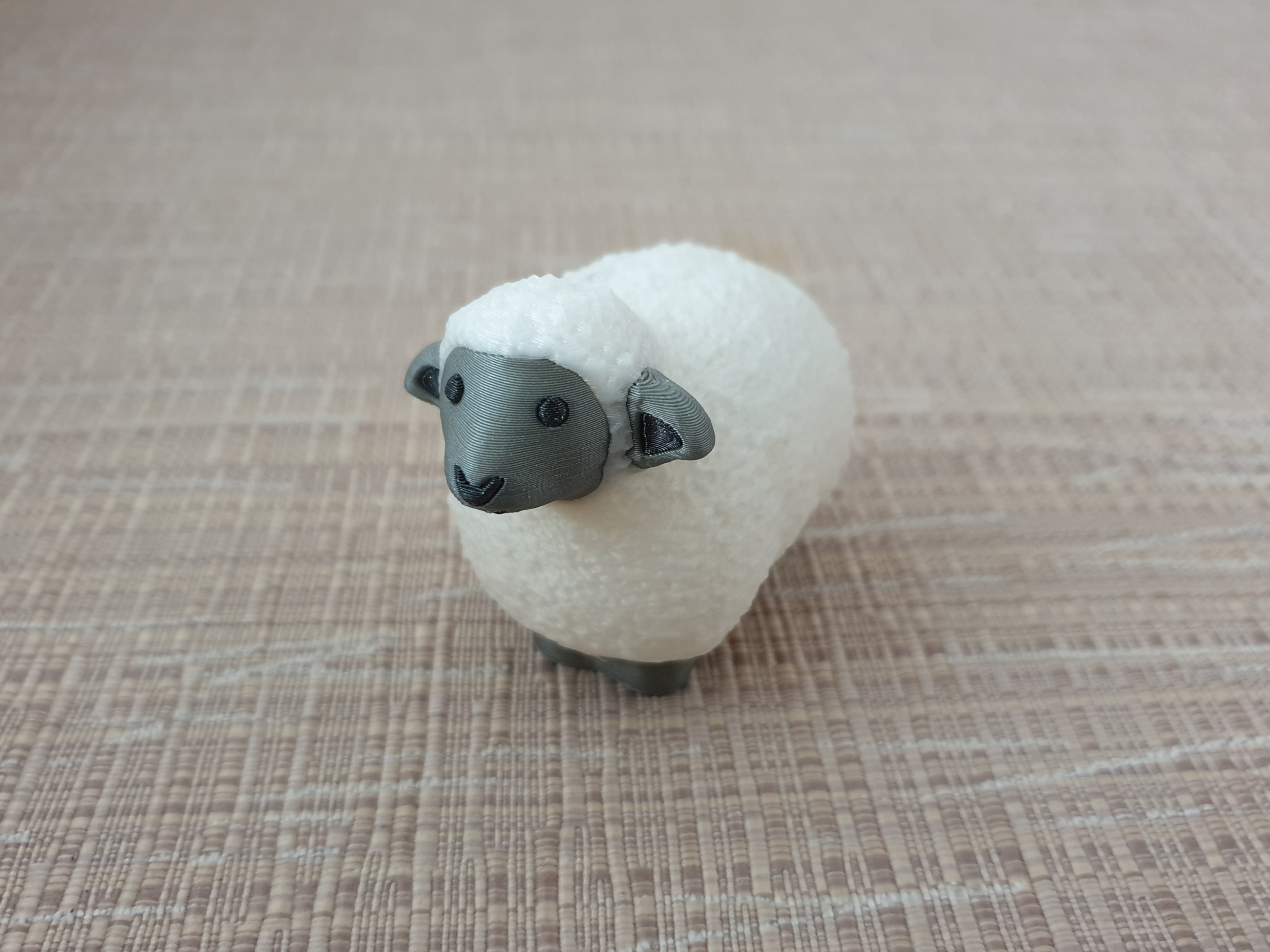 Miniatura 2 do modelo 3D Sheep (multi-material)