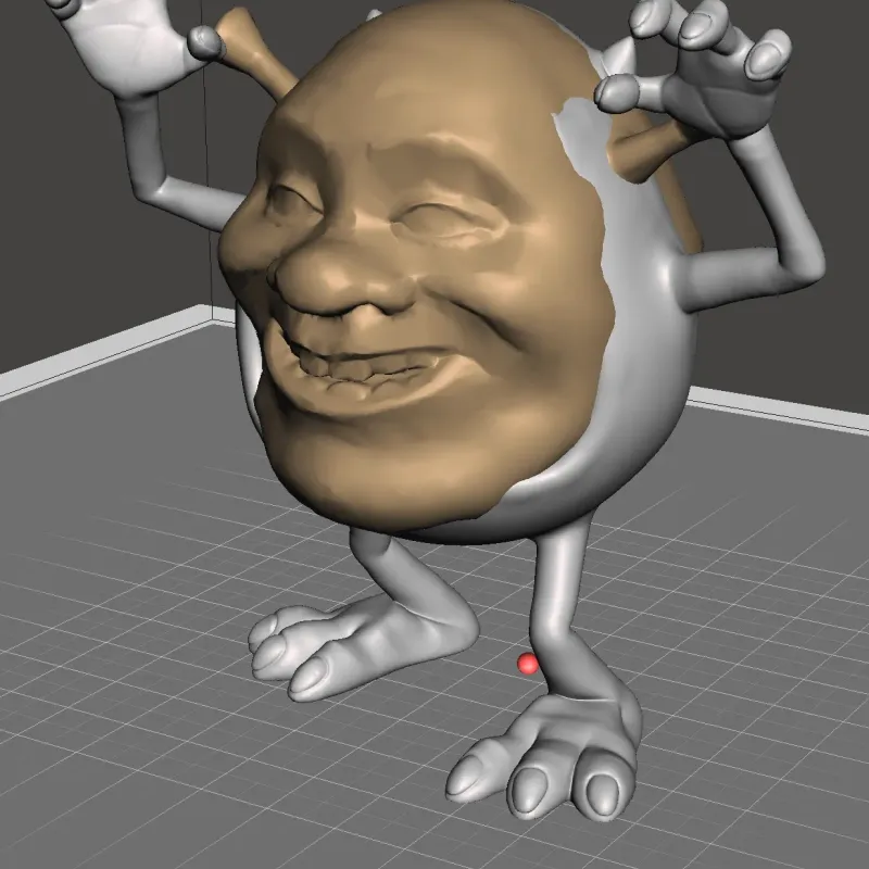 STL file SHREK'S WOODEN BOY PINOCCHIO 🪵・Design to download and 3D  print・Cults