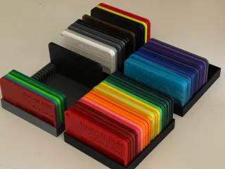 Filament Swatch Storage by Nullthreat | Download free STL model ...