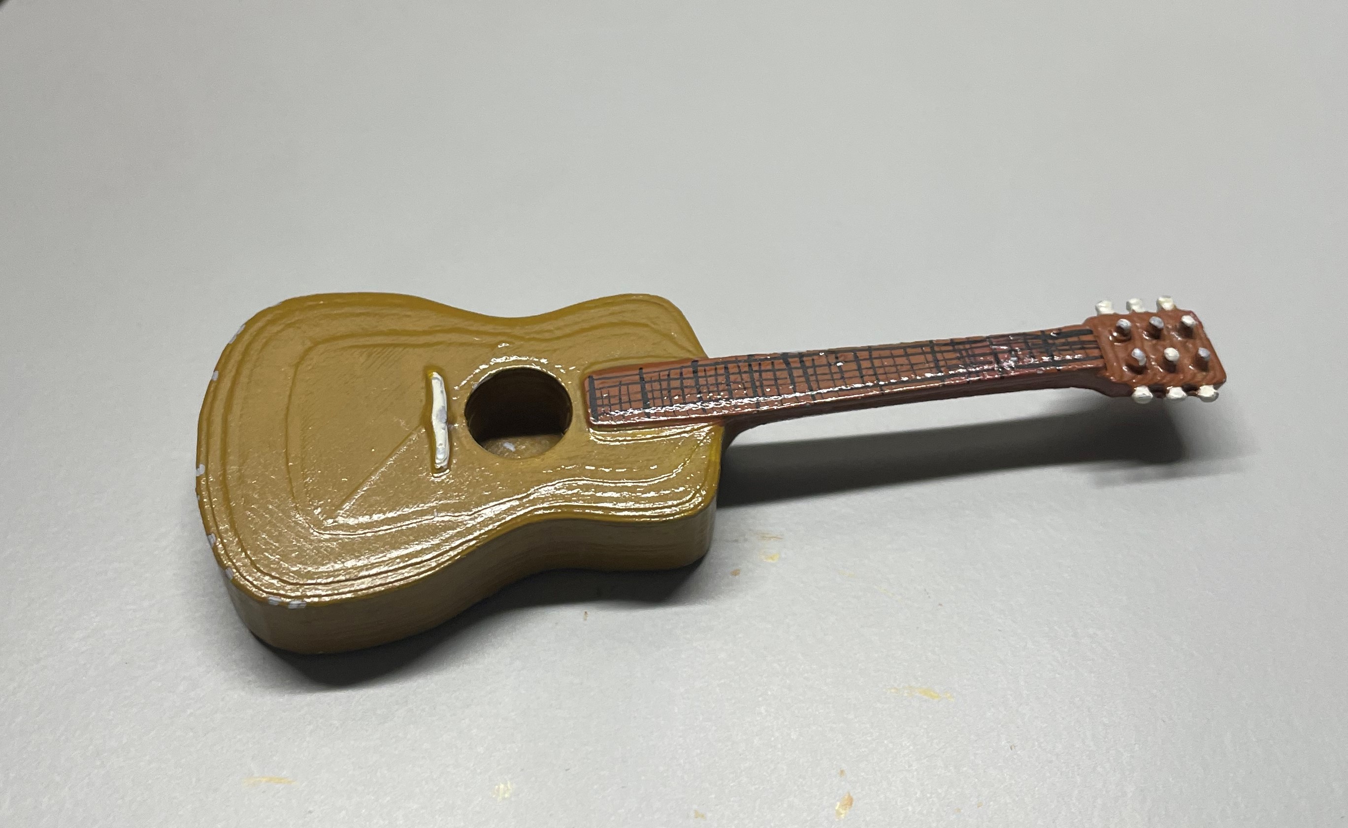 Guitar - dollhouse accessory