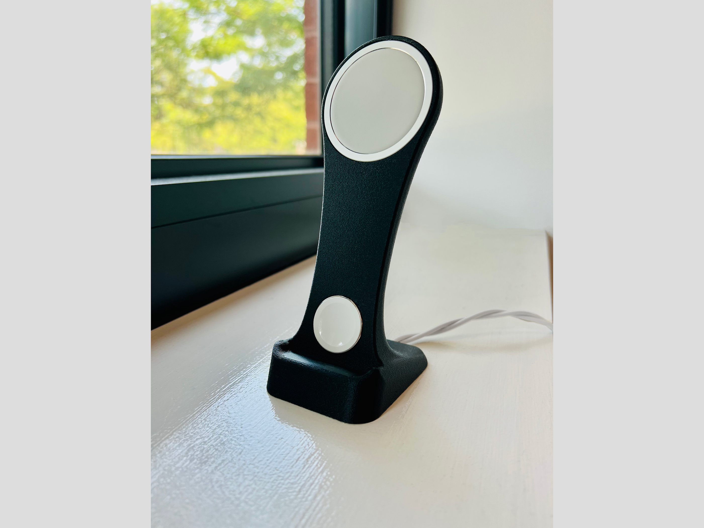Magsafe iPhone and Apple Watch Stand by commandqueue, Download free STL  model
