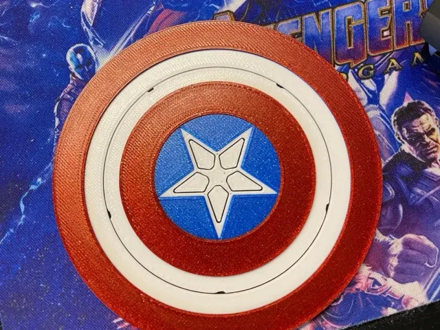 Captain America Shield Coaster/Action Figure Stand
