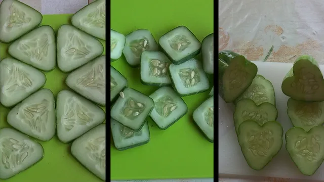 Fruit mold (triangle, square, heart)
