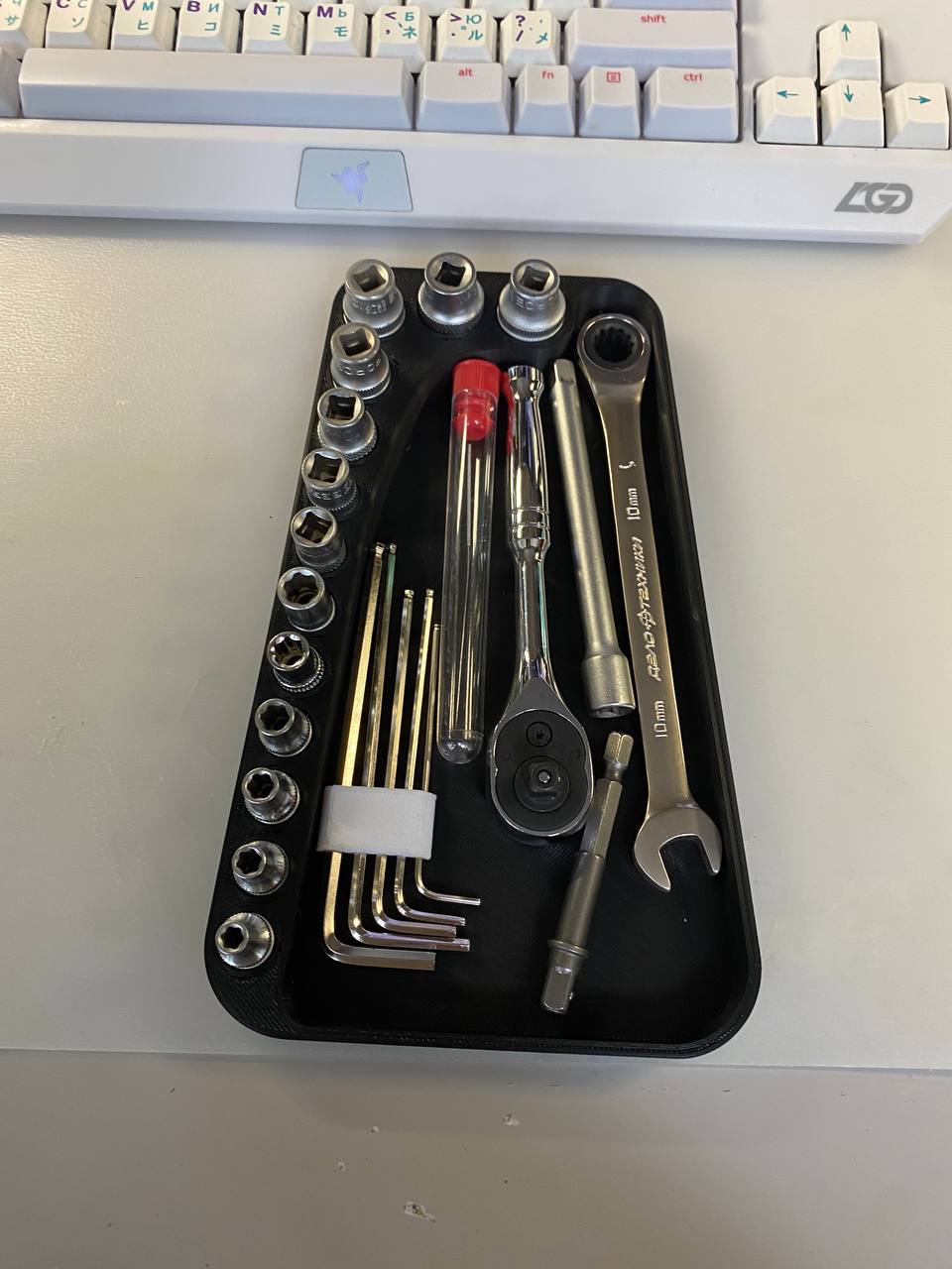 Small wrenches and 1/4 ratchet boxes by Al1sa | Download free STL model ...