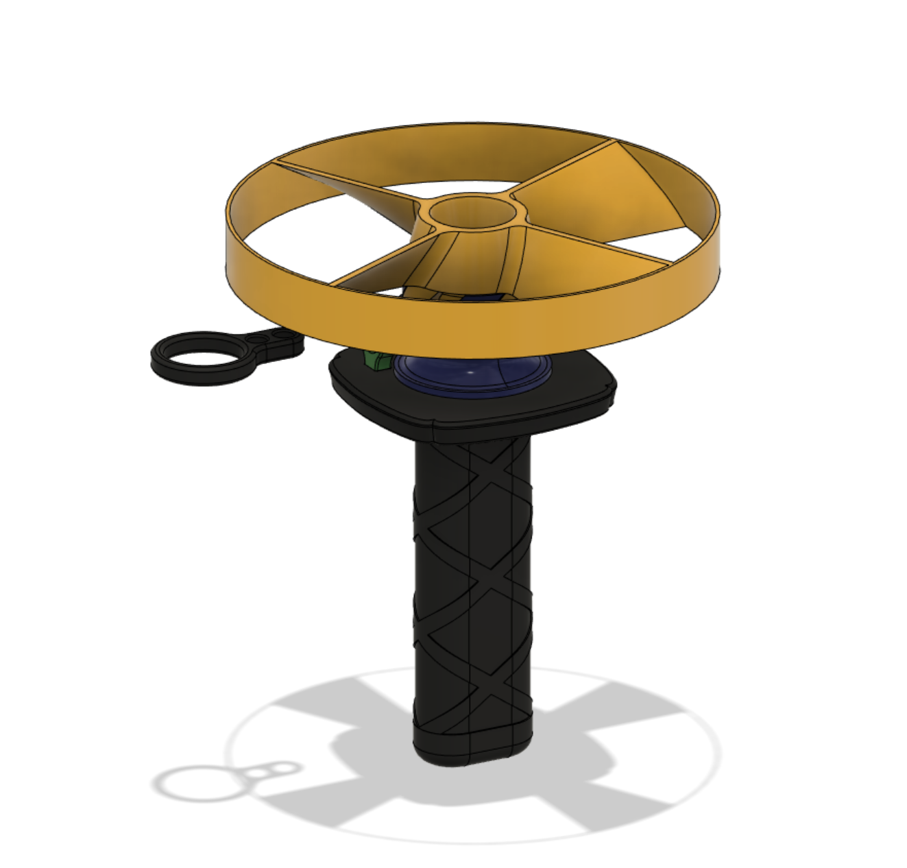 String Propeller Launcher by amidar Download free STL model