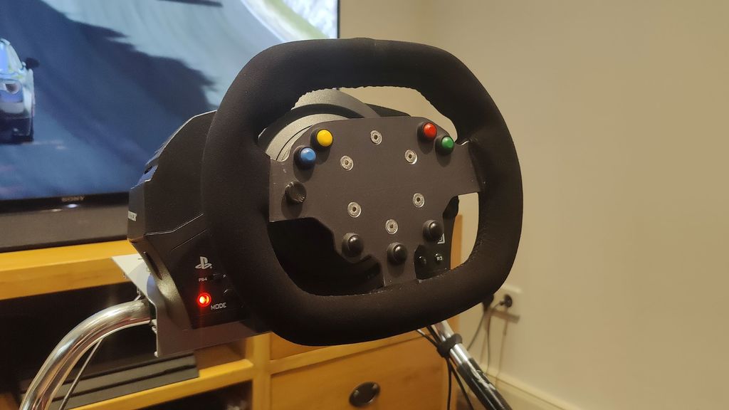 Little fat sim racing wheel by Urbanpirate | Download free STL model ...