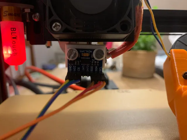 ADXL345 Micro Swiss Hotend Mount