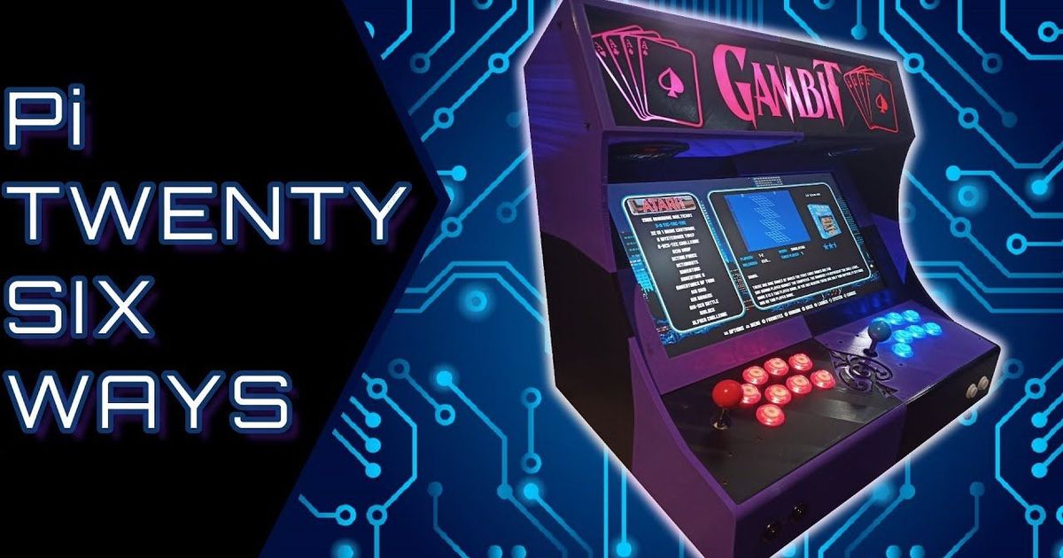 The Arcade 4-2 3D Printable Arcade Cabinet by Print N Play | Download ...