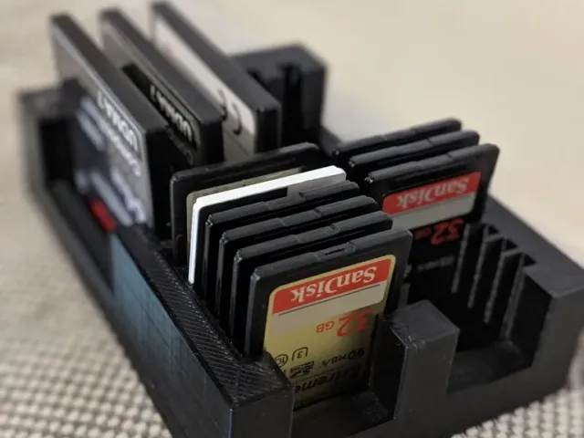 SD / CF card holder