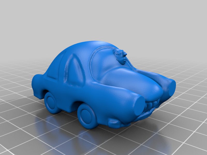 old Toy car by Lex Download free STL model