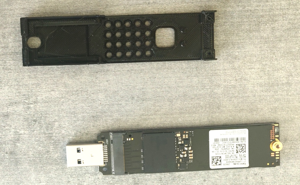NVMe SSD Adapter Case - remix