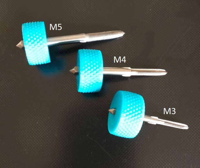 M3, M4, and M5 Tap Knurled Thumbwheels (or customize)