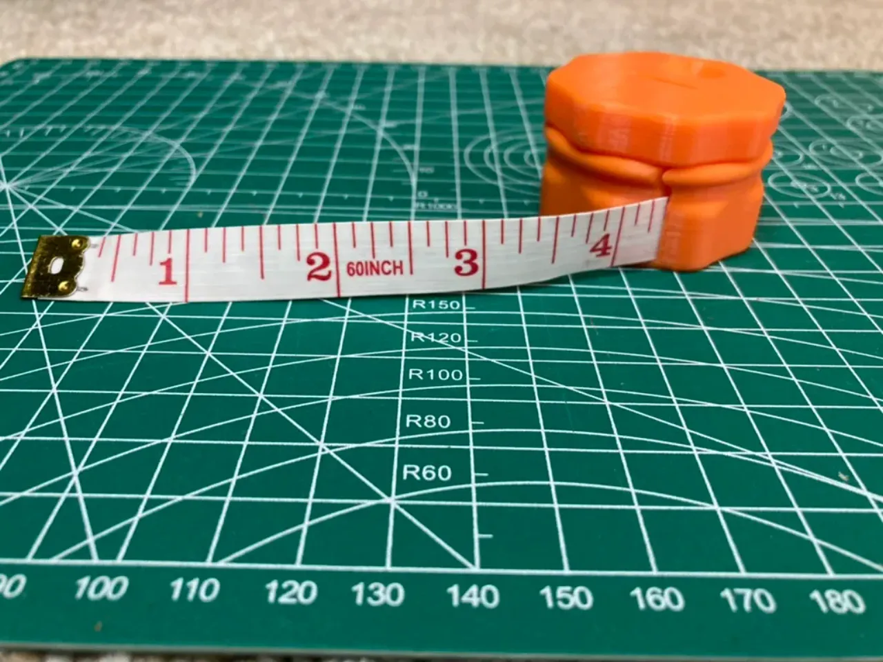 Fabric Tape Measure Holder (magnetic) by Bonwit, Download free STL model