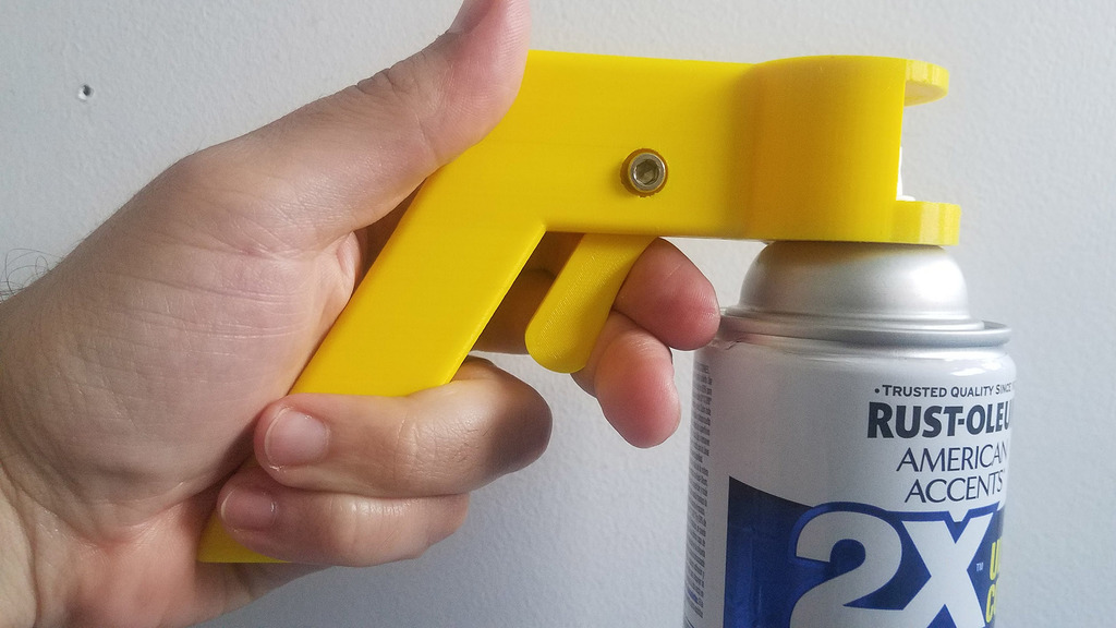 Miniatura 2 do modelo 3D Spray Can Handle - Short Trigger