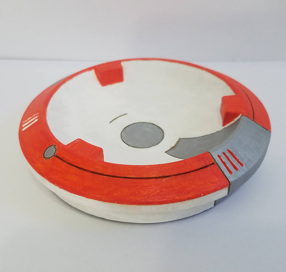 Miniatura 2 do modelo 3D BB8 Stand
