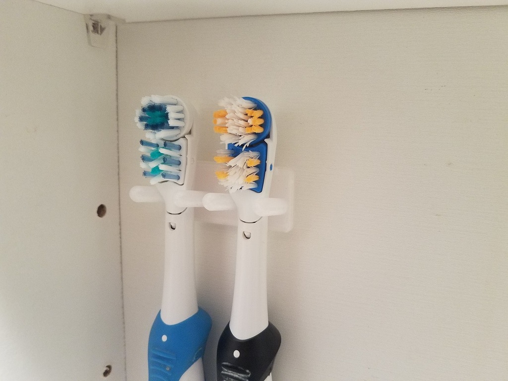 Oral-B CrossAction Wall Mount By Paulorfo | Download Free STL Model ...