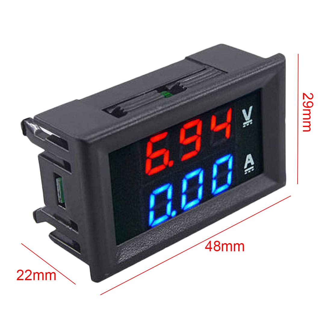 Miniatura 4 do modelo 3D Voltmeter & Ammeter Case