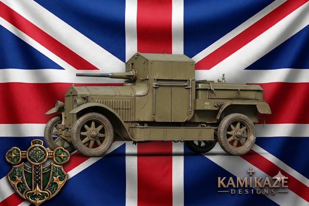 WW1 Rolls-Royce Armored Car