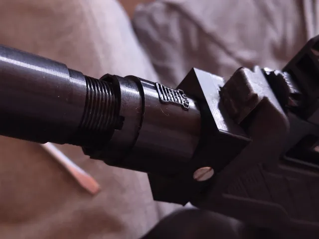 Static buffer tube adapter for the Hatsan Auto Sortie
