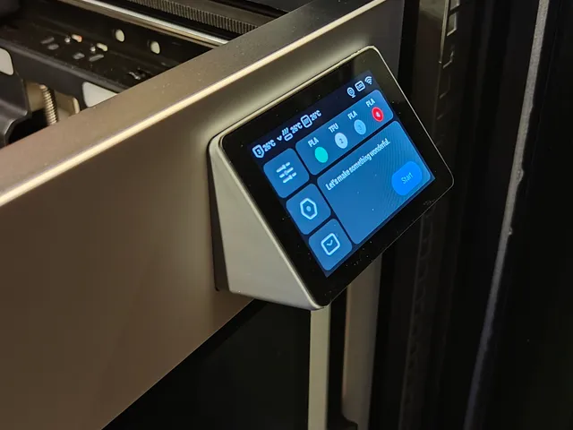 Snapmaker U1 Touchscreen Tilt Mount