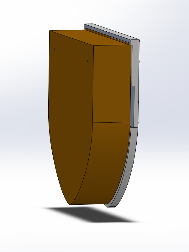 Medieval Heraldic Wall Shield – Modular Decorative Storage Box (No Supports) — miniatura 2