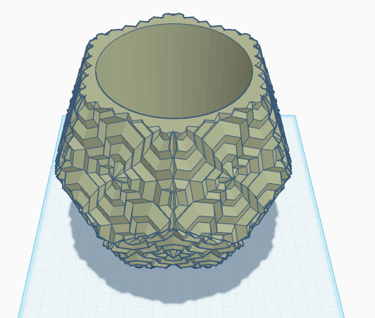 Dodecahex Ripple Vase