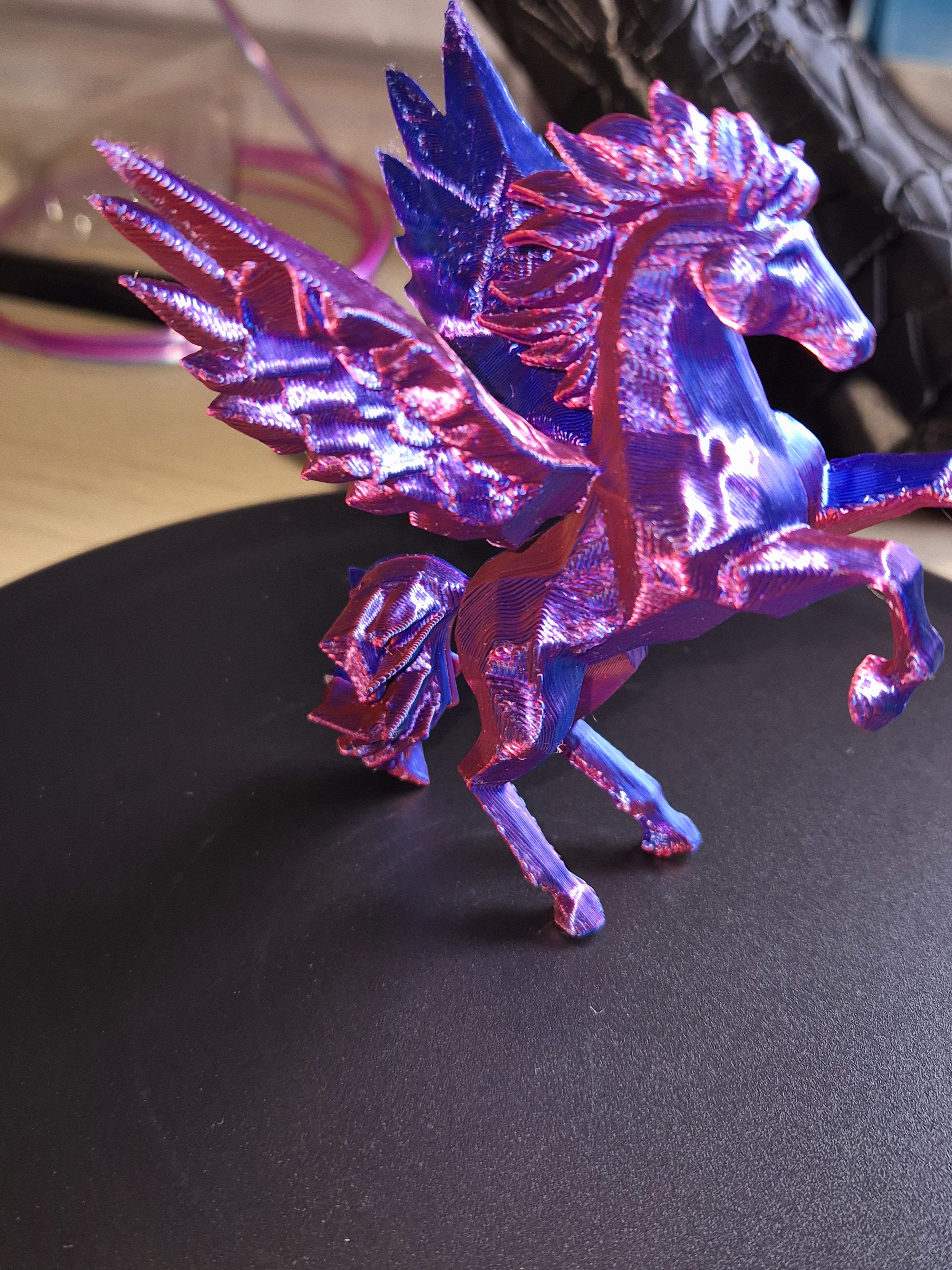 Pegasus Low Poly — miniatura 6