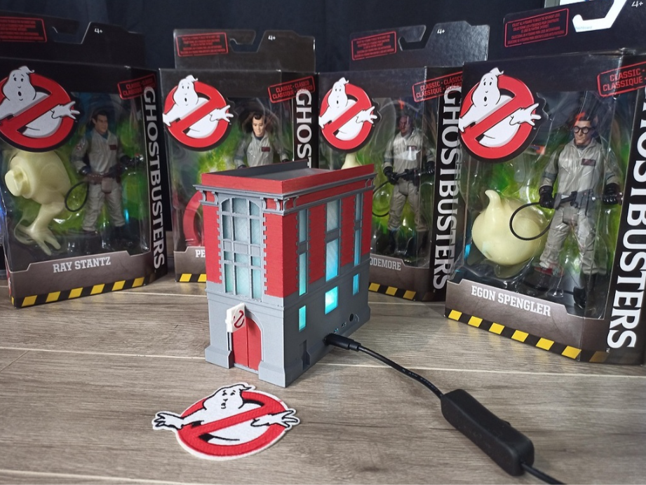 Ghostbusters Firehall Raspberry Pi Case
