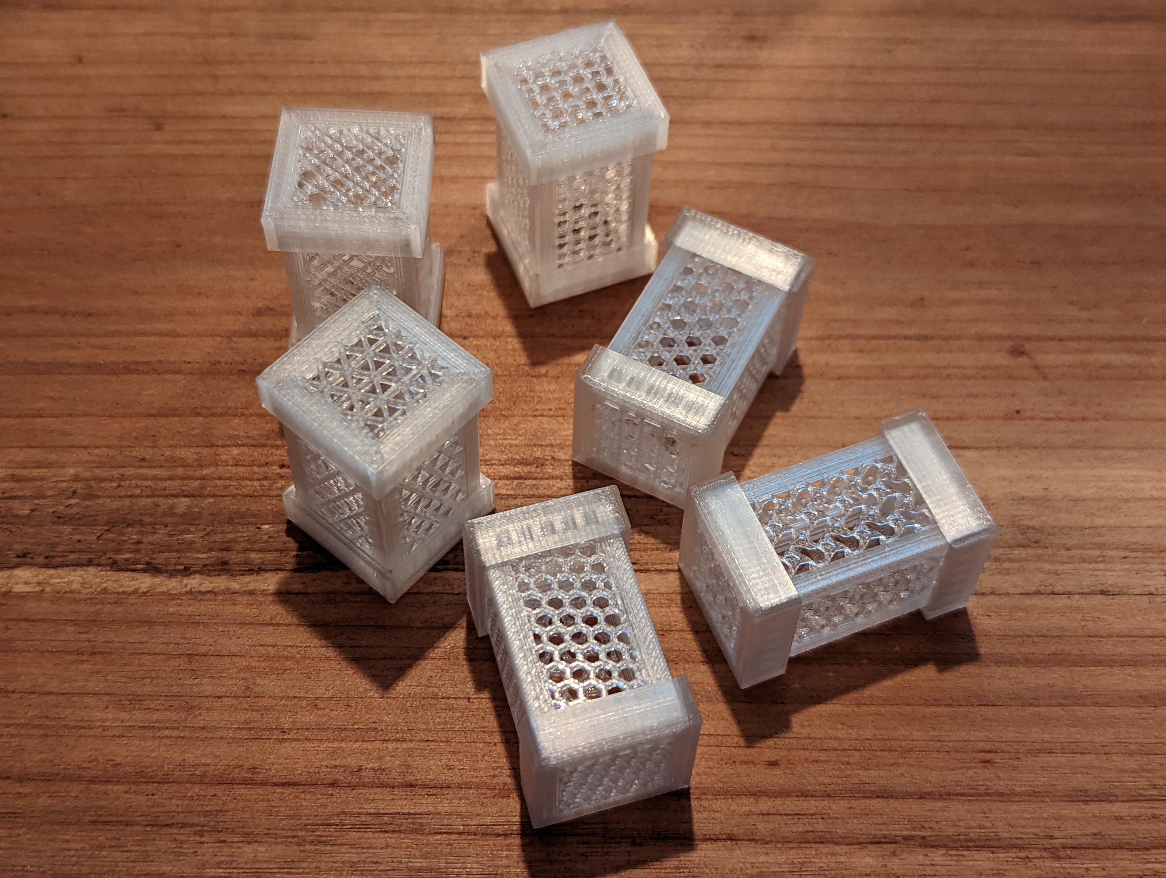 Foldable Desiccant Box - Infill Pattern Remix