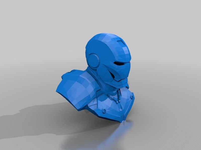 Iron Man Bust by Jace1969 | Download free STL model | Printables.com