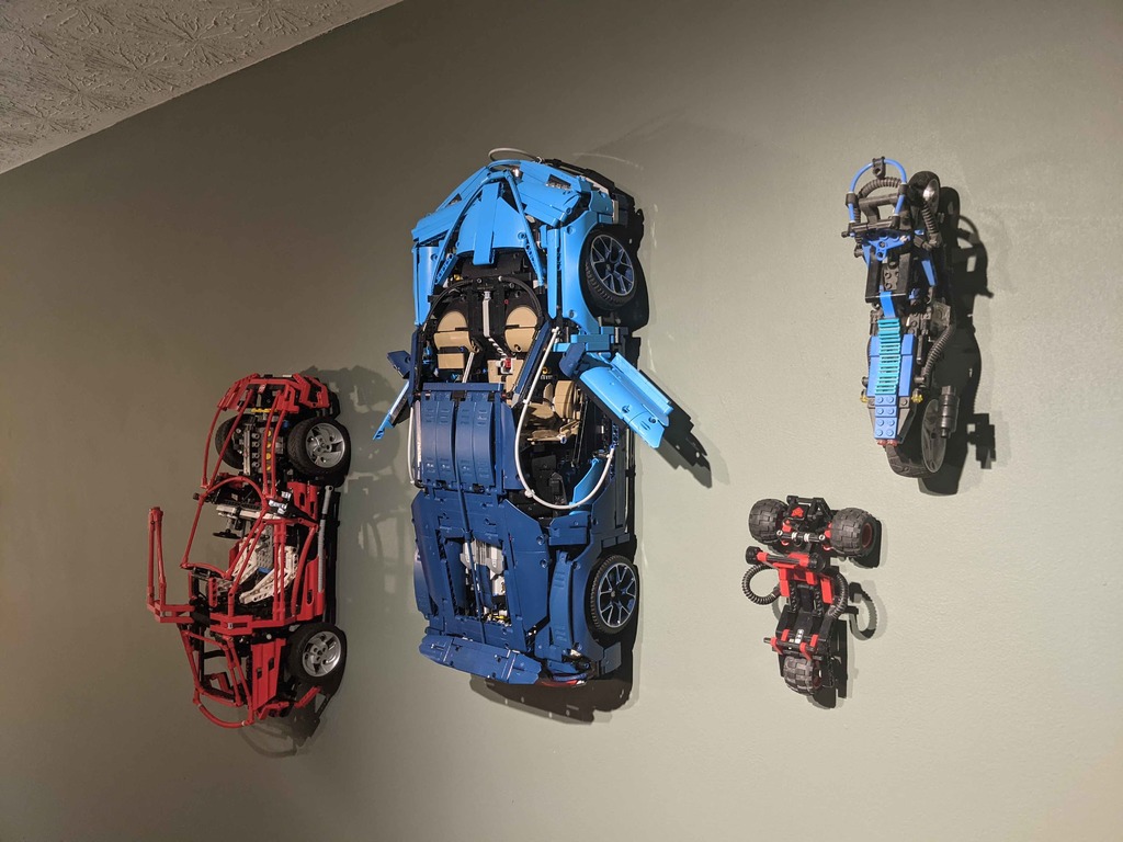 lego wall mount brackets and hooks