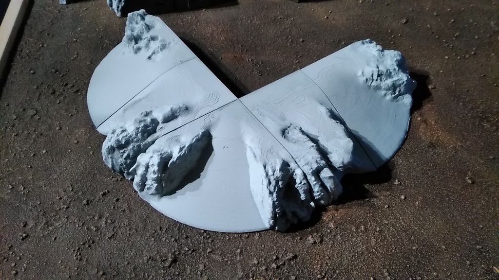 Modular gaming hills - Corner path REMIX