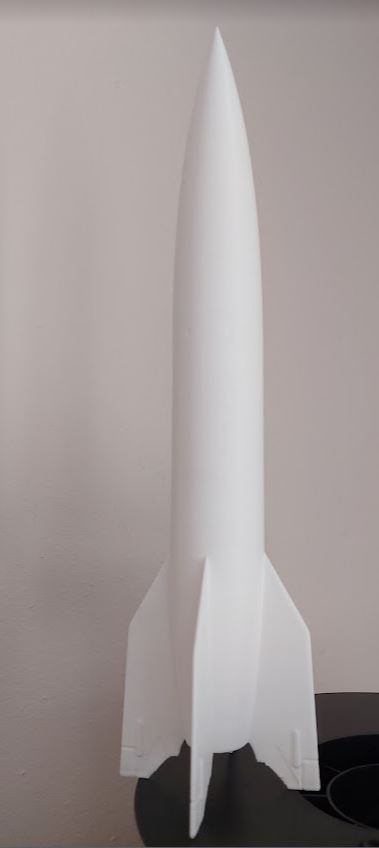 German WWII V2 Rocket one piece solid remix