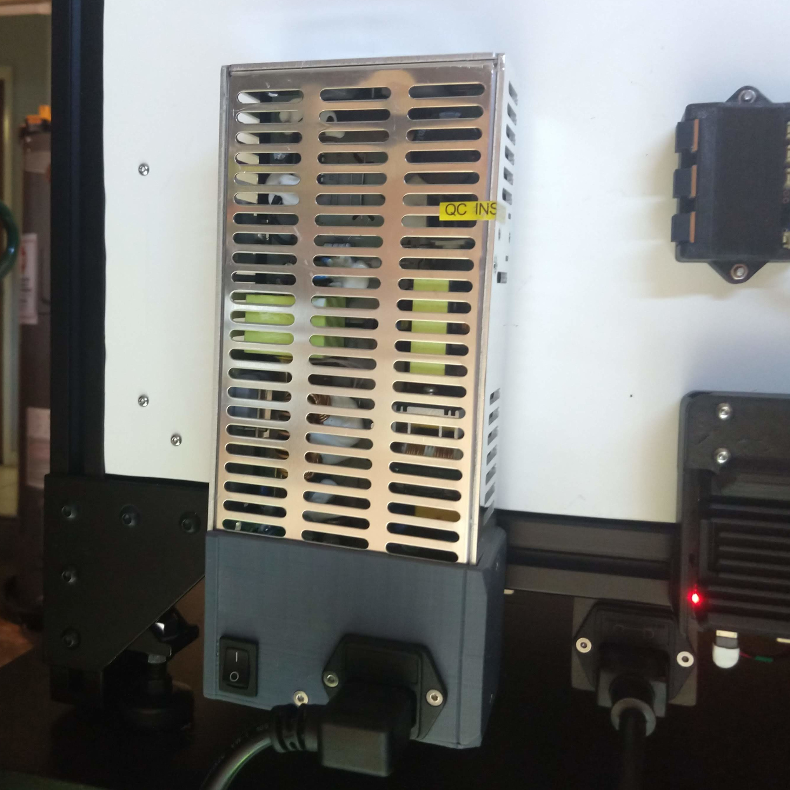 3030 Power Supply Mount by wsreith | Download free STL model ...