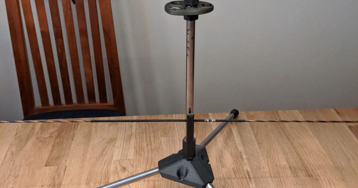 Archery Bow Stand by Lowres | Download free STL model | Printables.com