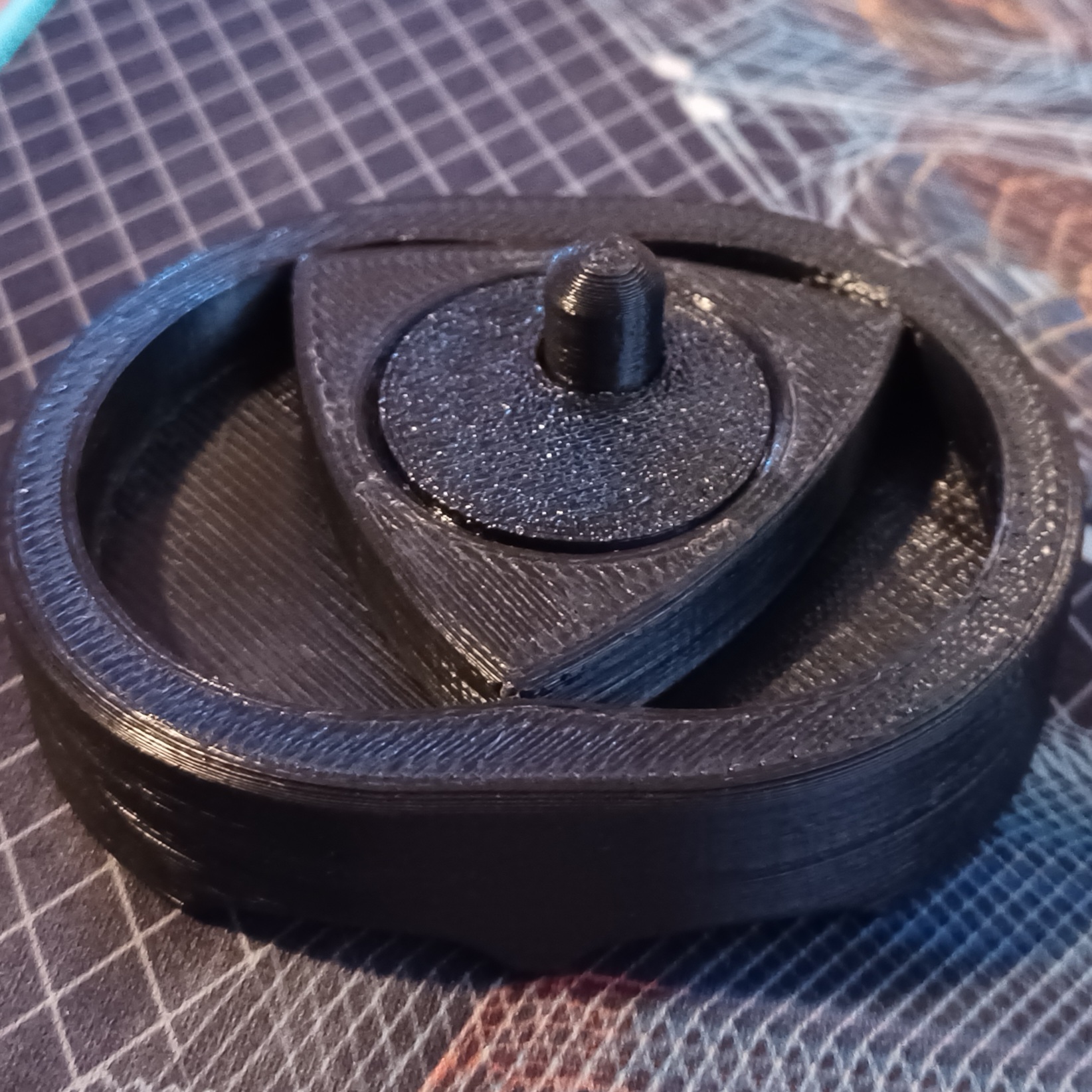 Outward Knob for Wankel Rotary Widget