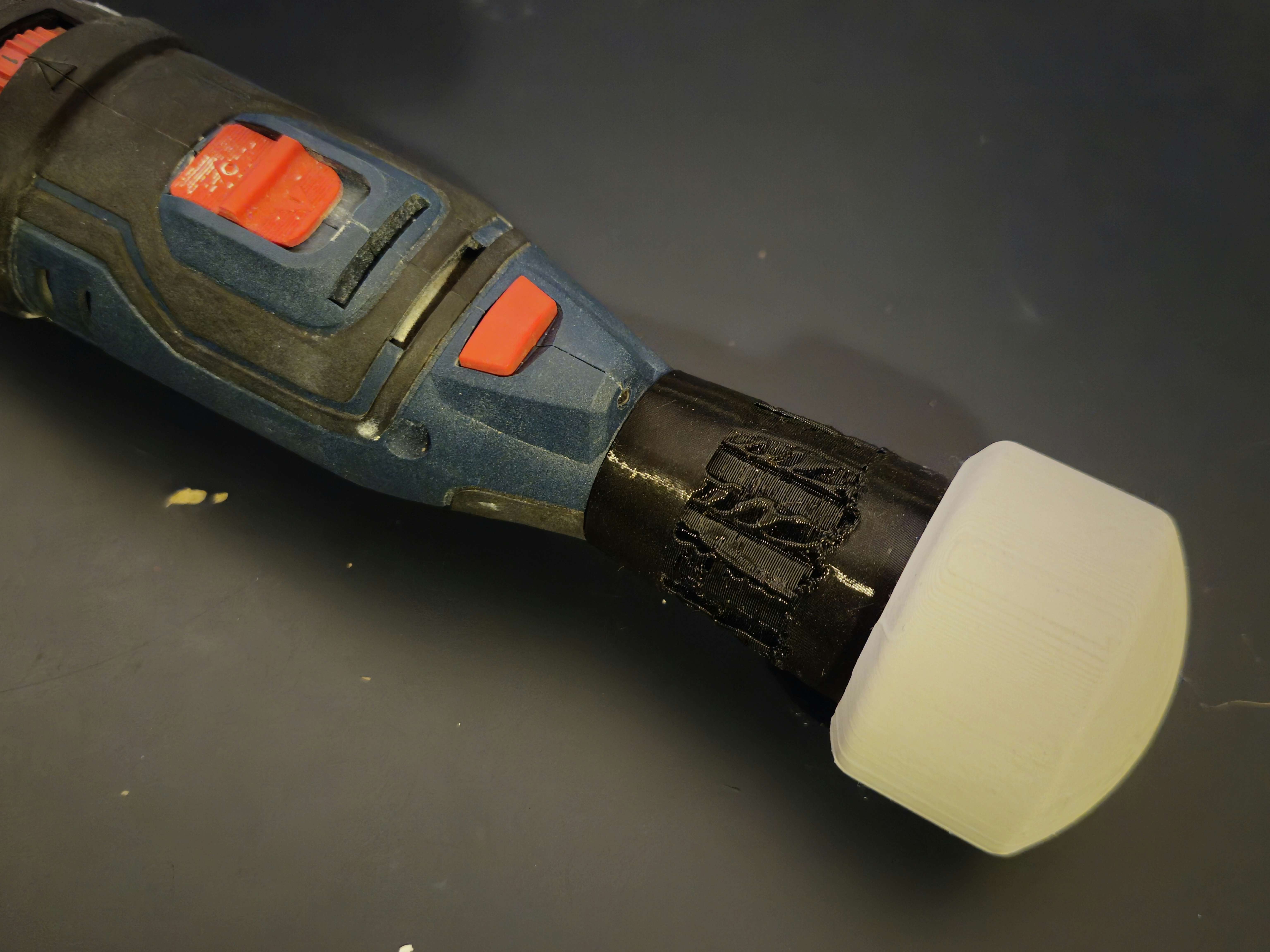Vibrating attachment for Dremel / Bosch GRO (Hitachi clone)