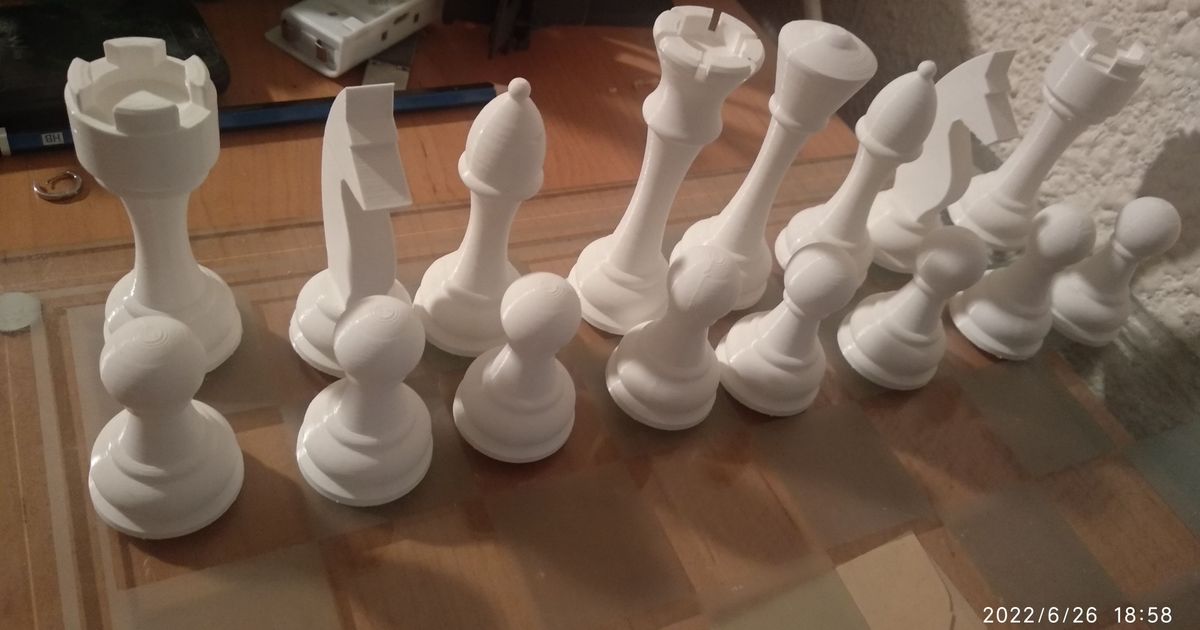 Free STL file Piezas de ajedrez Lexusus ♟️・3D printable design to  download・Cults